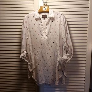 Forcynthia Beachwear 100% Linen XL Beachy Casual CoverUp
